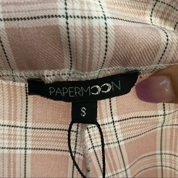 Pink Plaid Skort - Small - Picture 6 of 6